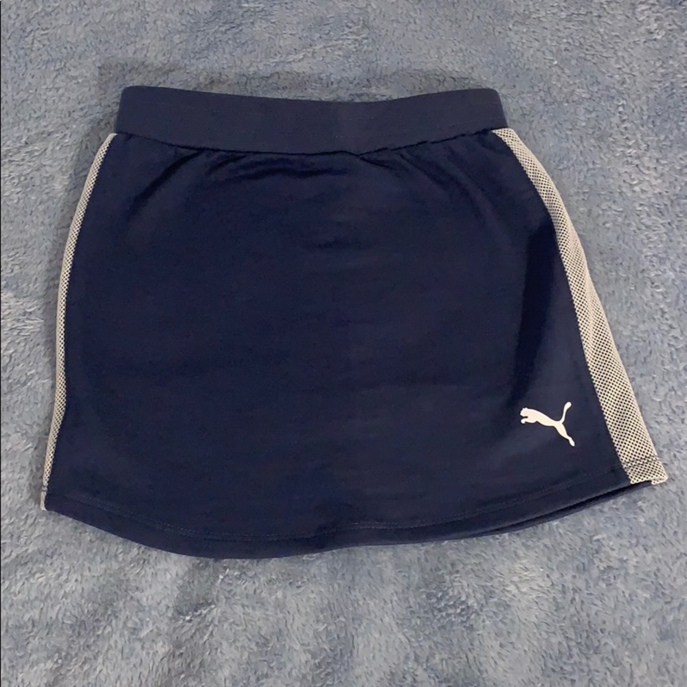 Navy Blue Kids Skirt